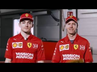 Sebastian Vettel and Charles Leclerc | Mr & Mrs Challenge