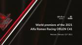 Alfa Romeo Racing ORLEN C41 Launch