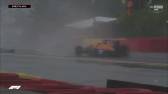 Lando Norris Big Crash at Eau Rouge in Qualifying