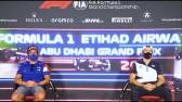 Fernando Alonso and Pierre Gasly Pre-Race Press Conference - Abu Dhabi GP F1