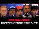 FIA Drivers' Press Conference Part-1: Belgian Grand Prix 2022