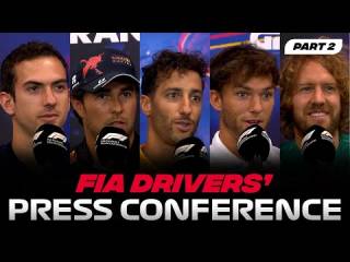 FIA Drivers' Press Conference Part-2: Belgian Grand Prix 2022
