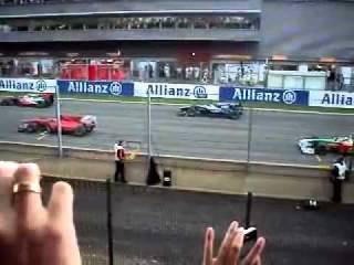 Felipe Massa's start - Belgium GP 2010