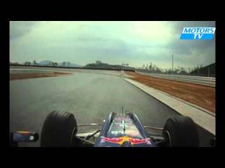 F1 Showrun South Korea circuit with Chandhok